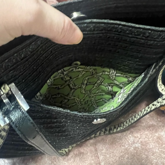 ERIC JAVITS SQUISHEE ISLA STRAW BAG - Picture 9 of 16